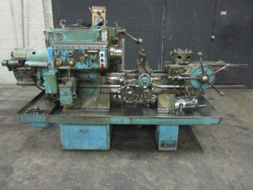 Warner swasey squarehead ram type turret lathe for sale