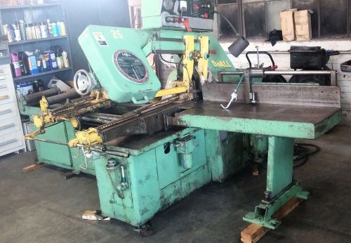 Doall c-70 automatic horizontal band saw shuttle vises 24&#034; max. length of cut for sale