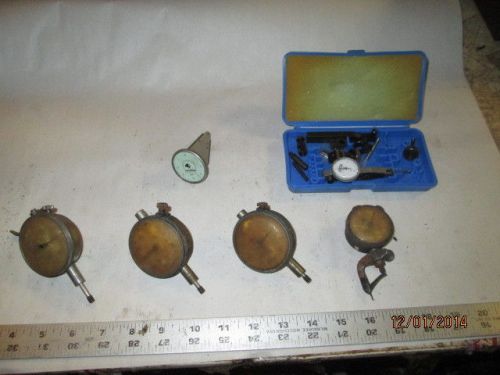 MACHINIST TOOLS LATHE MILL Lot of Machinist Dial Indicator Gage s Gauge s b