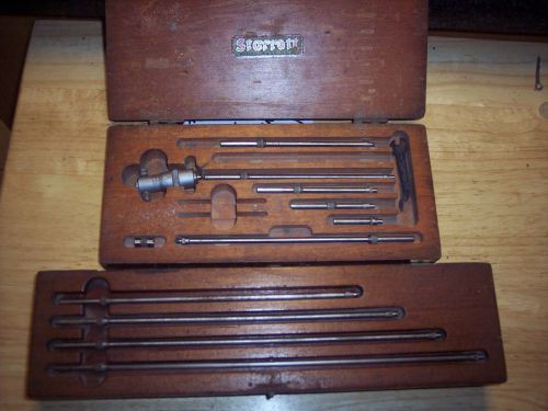 Vintage, Starrett No. 124 Inside Micrometer Set plus  2&#034;-12&#034;