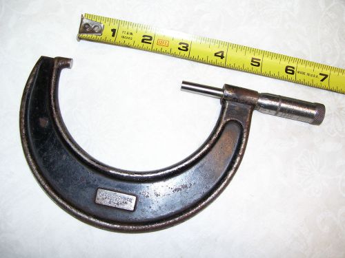 Micrometer, Vintage J.T. Slocomb Co. 3 - 4&#034; (.001) Machinist tool, USA