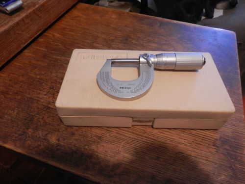 Mitutoyo micrometer model 8002039