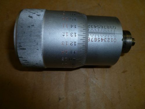 Micrometer head 0-1 inch .0001 reading for sale