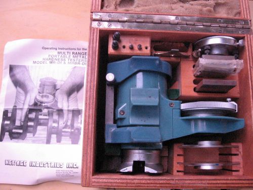 Vintage New Age Hardness Tester Rockwell B &amp; Rockwell C,Brinell Scales Portable