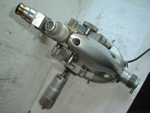 Unitron tm25-1387 microscope stage micrometer parts repair toolmaker machinist for sale