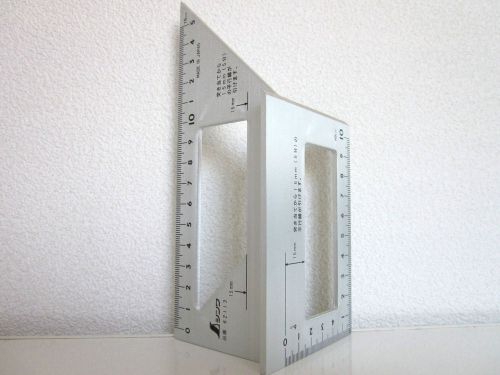 Shinwa square layout miter 45 + 90 degrees metric aluminum 62113 japan for sale