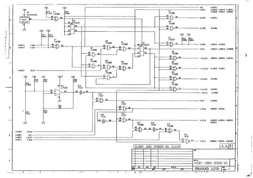 FANUC A16B-1000-0030 Schematic circuit diagrams, deep drawing FANUC 6 model B II
