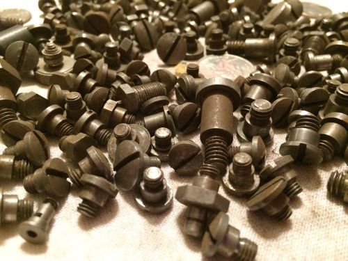 LOT of 214 Machinist or Toolmakers HEX HEAD BOLTS, SCREWS, USED, METAL