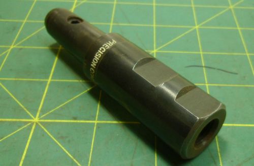 MILLING MACHINE QUICK CHANGE ARBOR ADAPTER 1&#034; DIA SHANK 3/8 INSIDE DIA. #2856A