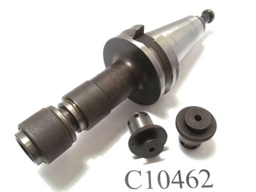 Valenite bt40 compression tension tapper w/2 series 1 tap collets  lot c10462 for sale