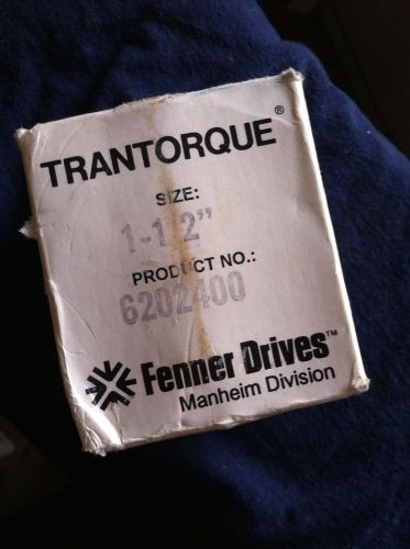 Fenner drives 6202400 keyless bushing transtorque 1-1/2&#034; new free shipping for sale