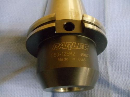 Parlec cat50-12em2 end mill/drill holder #4800627 for sale