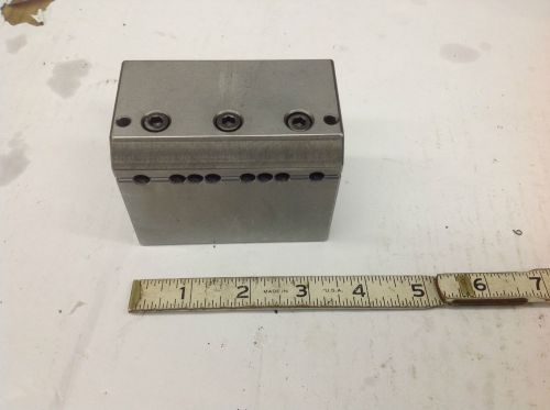 Machinist 1/4&#034; Hole Fixture Block Workholder Clamp Tool