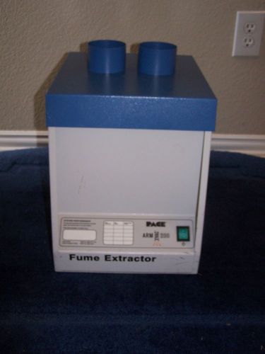 Pace 8889-0205 arm-evac 200 fume extraction filtration unit for sale