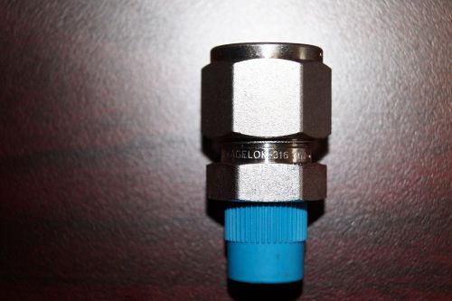 Swagelok male connector, 1/2 tube x 1/4 npt ss-810-1-4 for sale