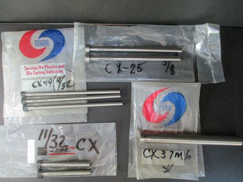 DME CX Core Pin Assortment (8 pins total)