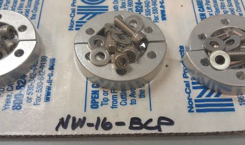 Nor-cal nw-16-bcp bulkhead clamp kit, includes six 10-32 bolts for sale