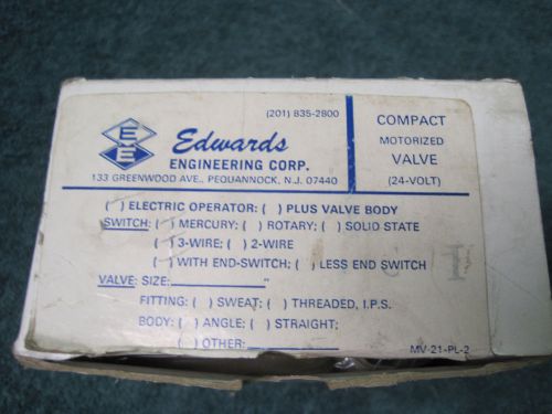 Edwards Compact Motorized Valve