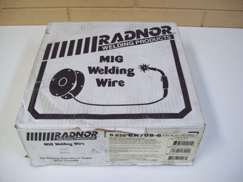 RADNOR ER70S-6 ED028839 64004011 33LBS .035&#034; MIG WELDING WIRE - FREE SHIPPING!!