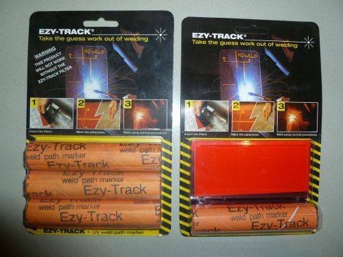 New Welding Markers &amp; Welding Lens / EZY-TRACK UV Weld path marker