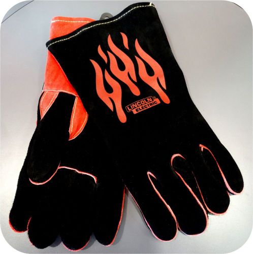Lincoln electric traditional mig stick welding gloves free shipping! k2979-all for sale