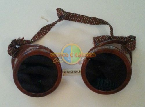 Steampunk vintage 50s welding goggles.new-new-never used.orig box.see pics for sale