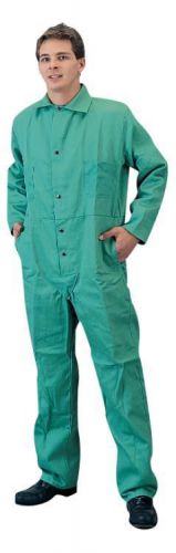 Tillman 6900 9 oz. Green Westex Flame Resistant Cotton Coveralls, Small