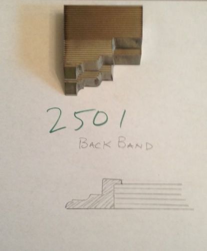 Lot 2501 Back Band  Weinig / WKW Corrugated Knives Shaper Moulder