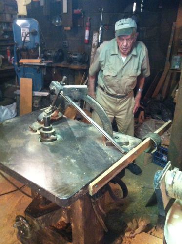Shaper, Wood Working Machine , Vintage Cast Iron Shaper.American Machine &amp; Motor