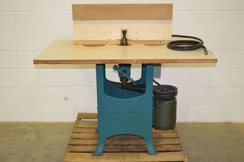 Davis &amp; wells 5hp shaper, 1&#034; arbor, woodworking for sale