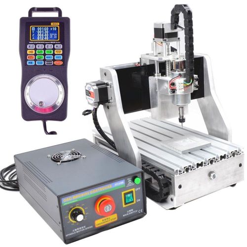 Router cnc3020 4-axis cnc 3020 engraver drilling milling machine w/ claw chuck for sale