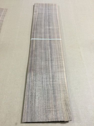 Wood veneer walnut 6x31 22pcs total raw veneer  &#034;exotic&#034;  wal10 12-19 for sale