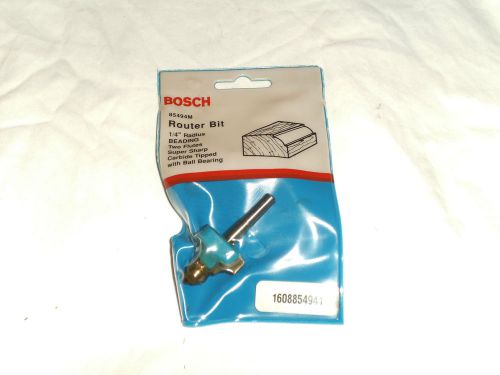 Bosch 85494M 1/4&#034; Radius Beading Carbide Tipped Beading Router Bit *FREE SHIP*