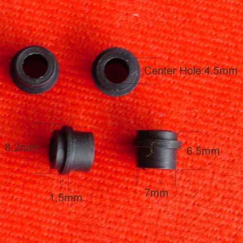 c 50pcs Condenser Microphone Holder Rubber Cushion for 6mm Mic e