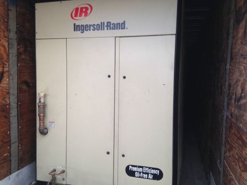 Ingersoll rand 200 hp rotary oil-free nirvana air compressor for sale
