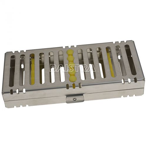 Sterilization cassette rack tray box for 5 dental surgical instruments for sale