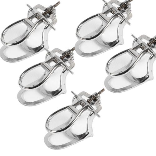 5x dental lab adjustable articulator silver alloy occlusors middle size sale for sale