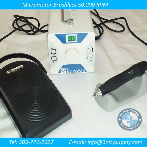 Micromotor Brushless Handpiece 50K RPM Dental Laboratory Anyxing NEW