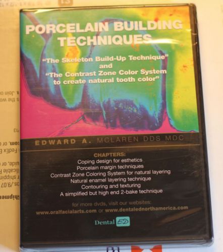 Porcelain Building Techniques DVD - FREE SHIPPING to USA