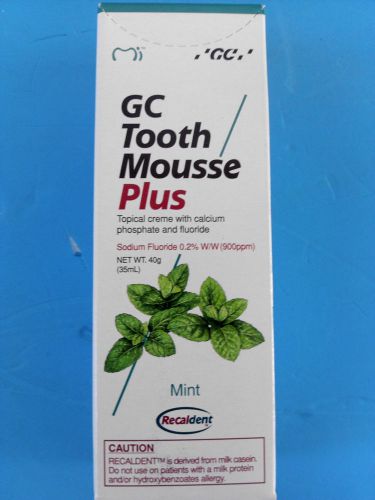 Dental GC MI Paste PLUS Mint (known as Tooth Mousse) FREE SHIPPING