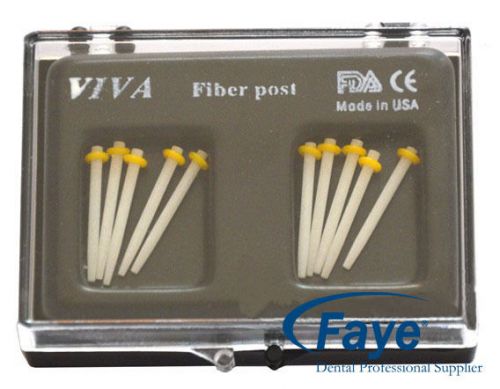 Super Strong Dental Fiber Post High-intensity Quartz fiber post 10pcs 1.4mm