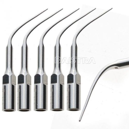 5 PCS Dental Periodontics Tip P3 fit EMS Woodpecker Ultrasonic Scaler Handpiece