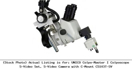 Unico colpo-master i colposcope s-video set, s-video camera with c-: cs103t-sv for sale