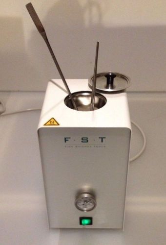 Fst keller steri 350 dry glass bead sterilizer with new 2mm beads for sale