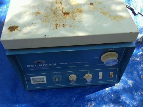Beckman Tj-6 RS Centrifuge Working Unit with rotor.  60-day day warranty