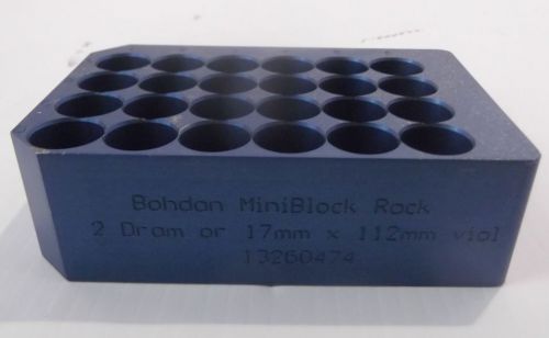 Heat Block -- Bohdan Block Rack with 24 Holes