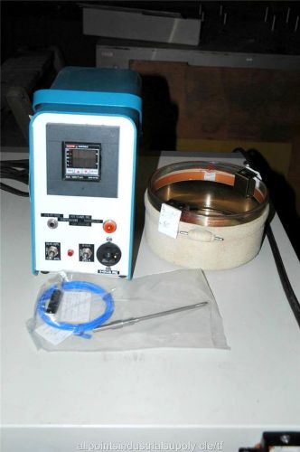Ace glass rtd pt-100a temperature controller, probe &amp; 2600 ml instatherm bath for sale