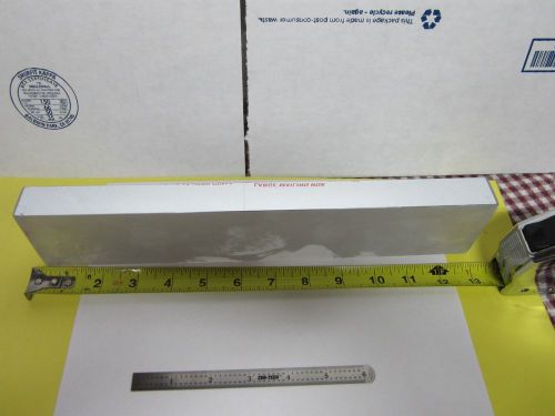 OPTICAL REFERENCE MIRROR 13&#034; LENGTH SQUARENESS OPTICS AS IS BIN#G9-08