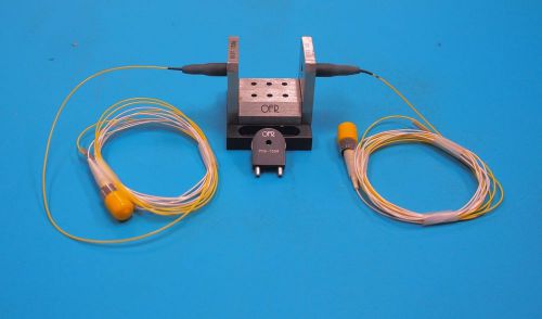 Thorlabs / ofr fiber-optic u-bench, smf, 1550nm fbc-1550-fc + linear polarizer for sale