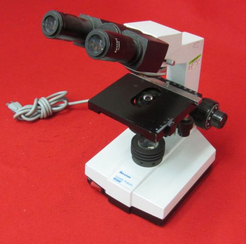 Baxter Scientific Products M3000  Microscope &amp;2 (WP 10x/20) eyepieces #R1